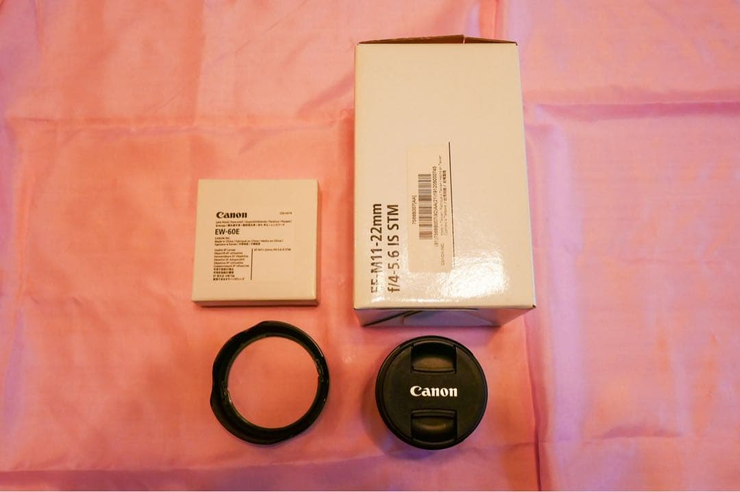 レンズ(ズーム) Canon EF-M 11-22mm f/4-5.6 IS STM