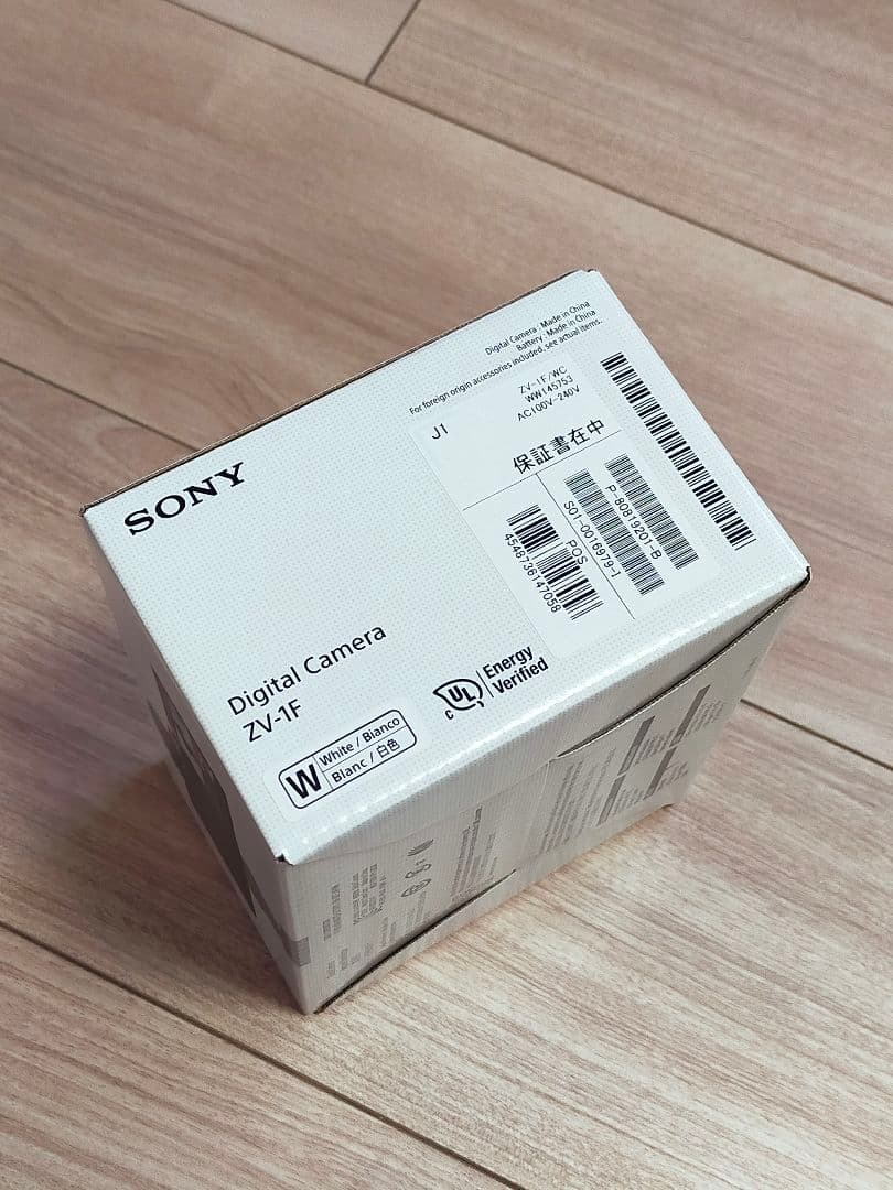 【新品未使用】SONY ZV-1F デジタルカメラ ホワイト