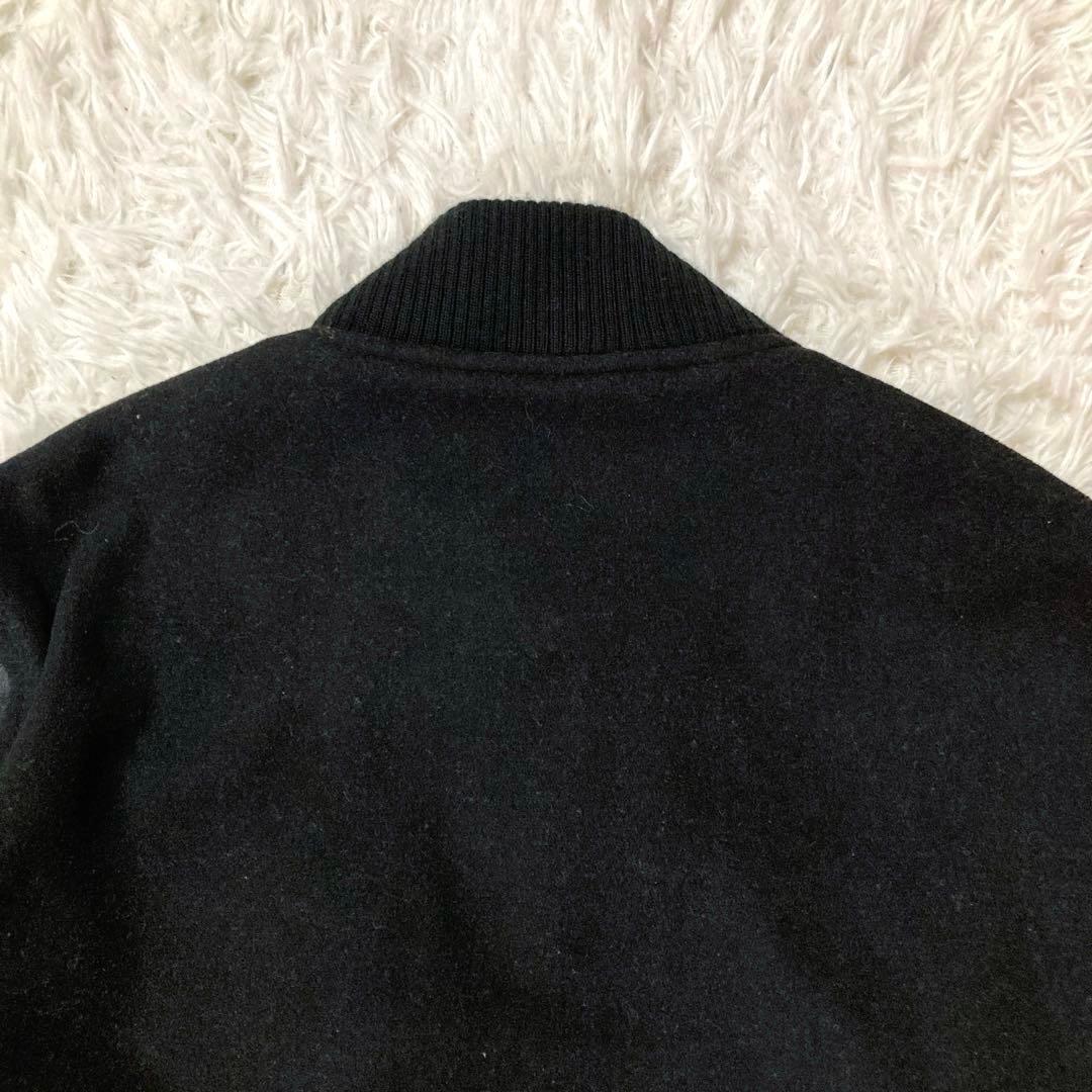 【コロンビア】 スタジャン　オニヒート カウレザー×メルトンウール