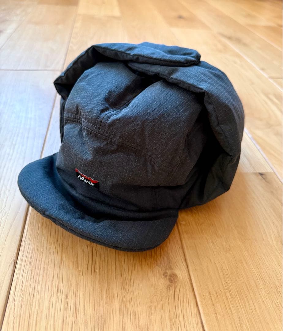 NANGA ヒノック リップストップ ダウン イヤーフラップ キャップ