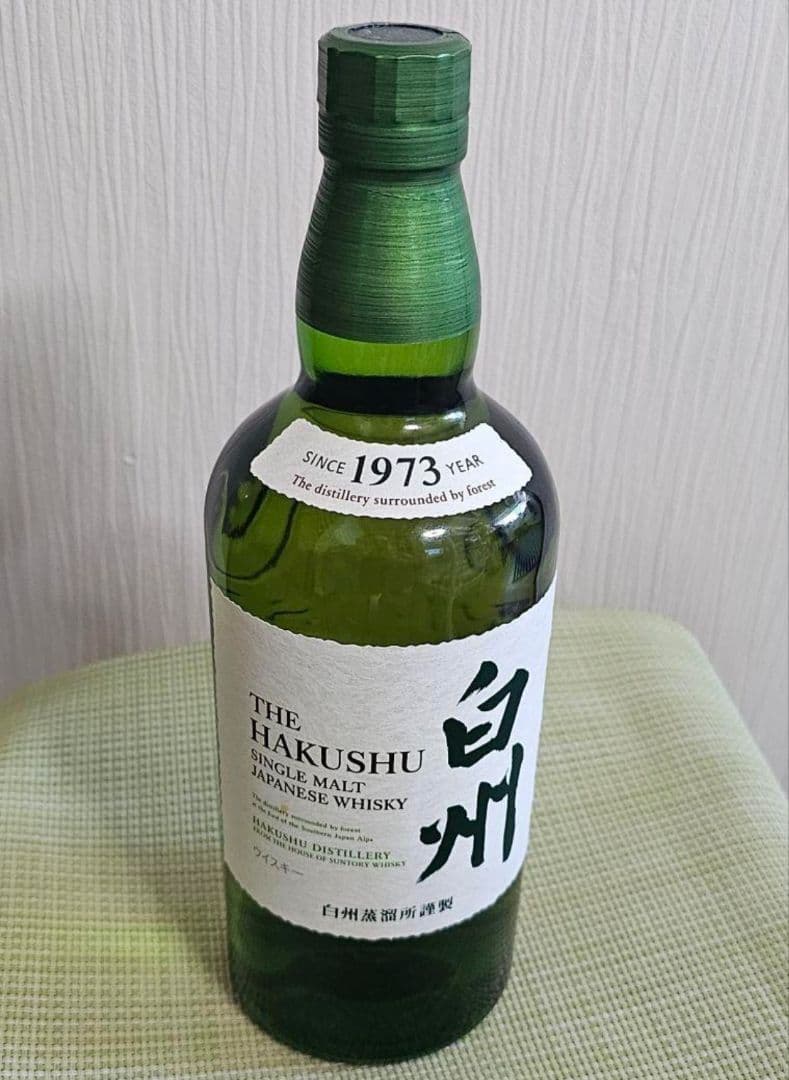 サントリー シングルモルト ウイスキー白州　700ml　箱無し