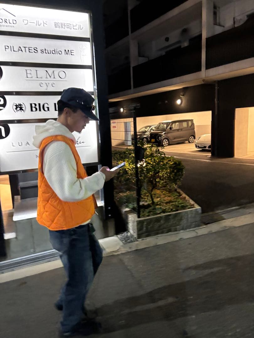 Stussy BUILT TOUGH オレンジベスト