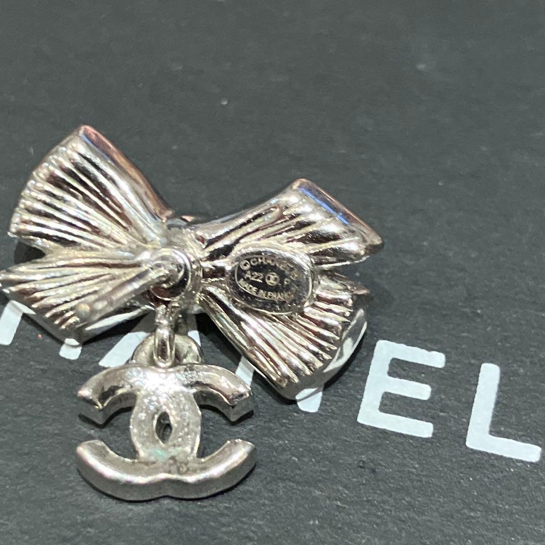 Y*様 CHANEL シャネル　ピアス　リボン　片方　ココマーク　A22P