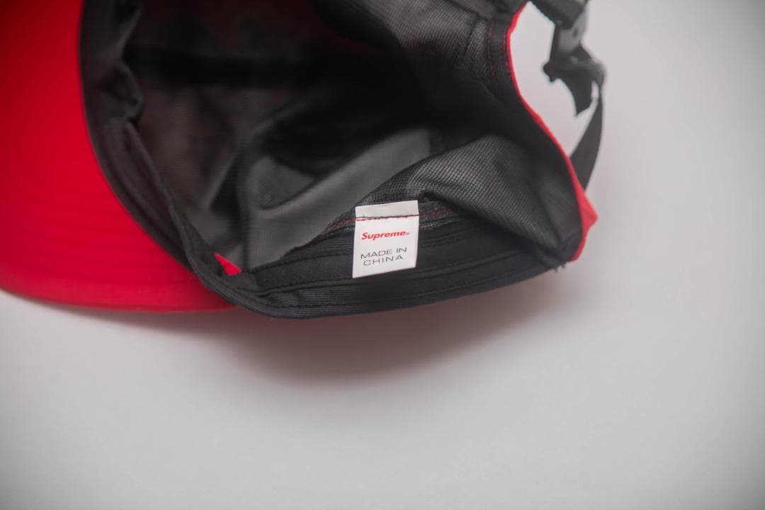 Supreme GORE-TEX S Logo 6-Panel レッド 19ss