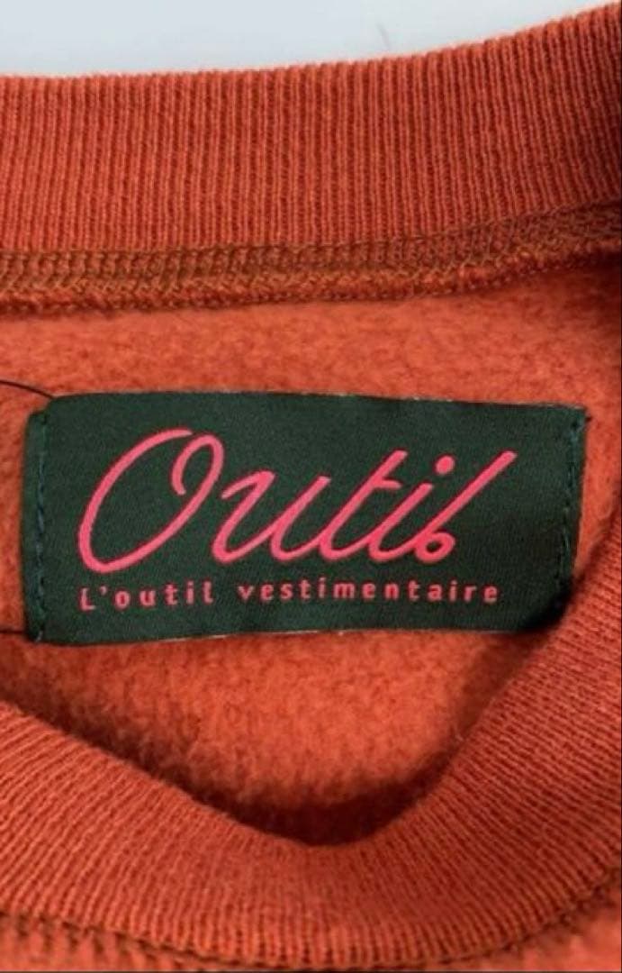OUTIL ウティ MAILLE LEE フリース スウェット 3