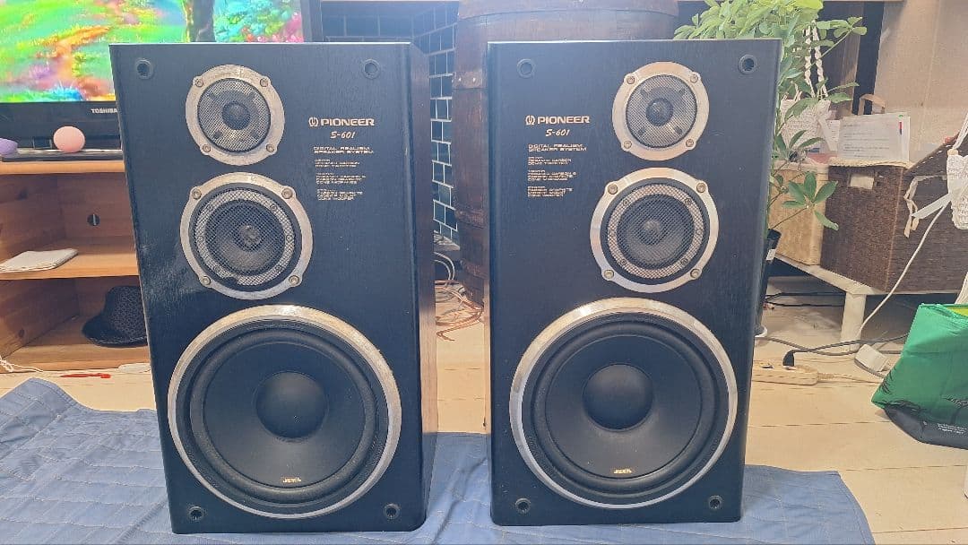 Pioneer　3WAYスピーカー　日本製　S-601 レトロ　音響