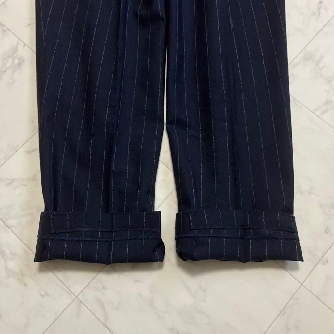 スーツセレクト スーツ セットアップ　ネイビー メンズ AB6 イタリア生地