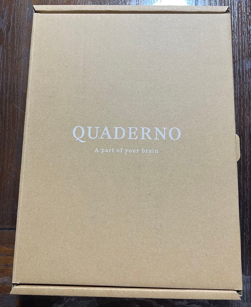 美品【最新カラー】QUADERNOクアデルノA4 Gen.3C専用カバー付き