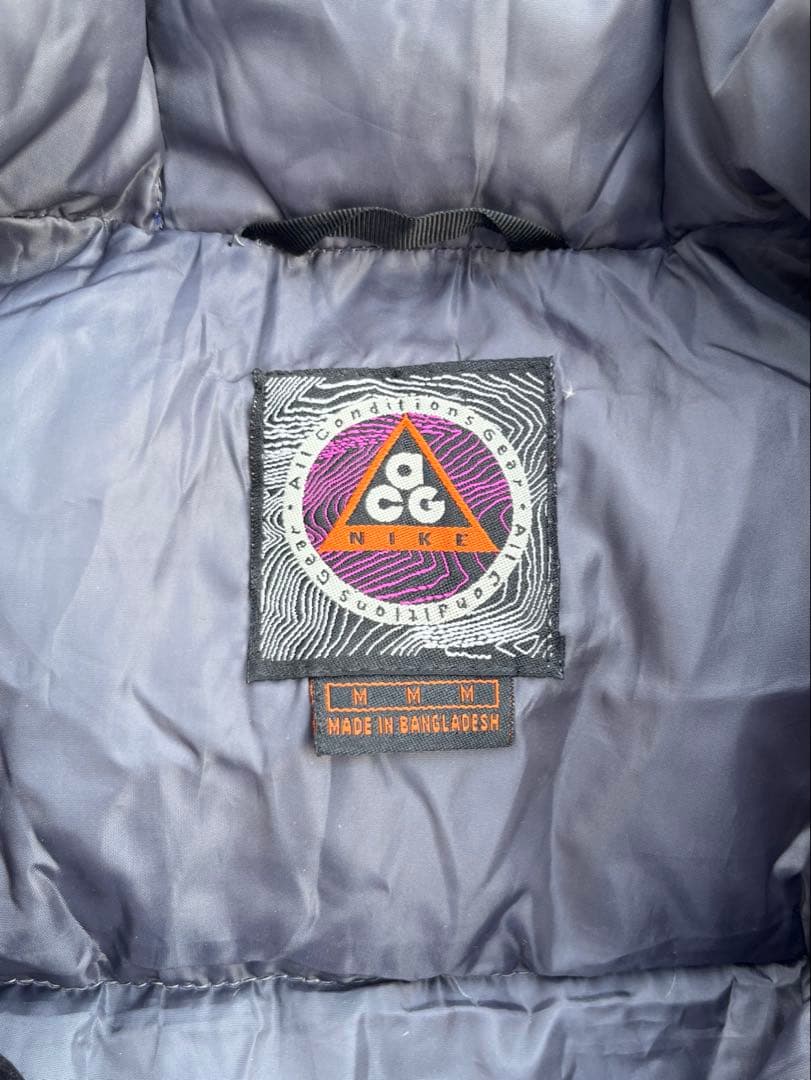 archive old NIKE ACG 90s ダウンベスト 旧ロゴ