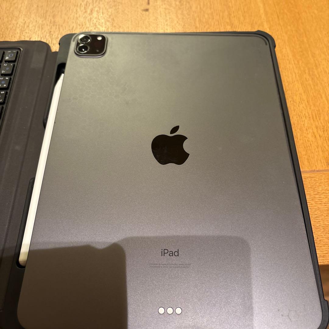 Apple iPad スペースグレー 本体　キーボード　スタイラスペン
