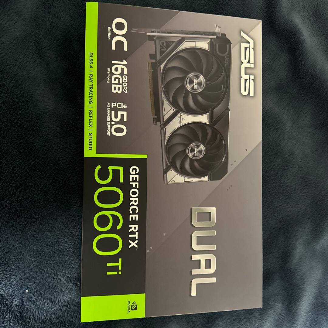 Nia　ASUS NVIDIA GeForce RTX 5060Ti