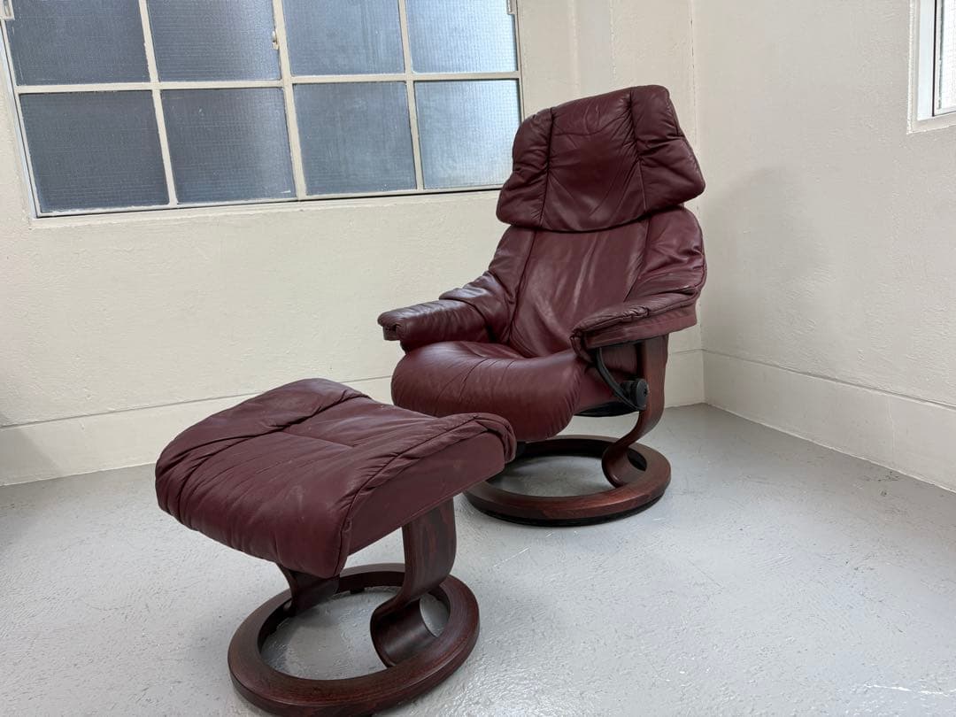 EKORNES エコーネス RENO ストレスレスチェア レノ S オットマン付