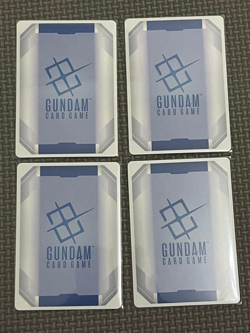 ガンダムカードゲーム　ガンダムエピオン　LR+　パラレル 4枚 セット