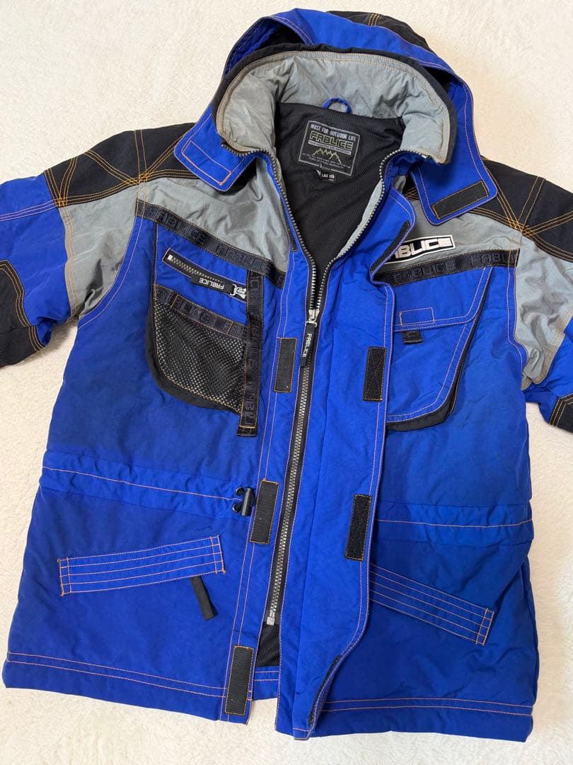 FABLICE LB3 大きめ レトロ スキーウェア 上下セット メンズ 2L