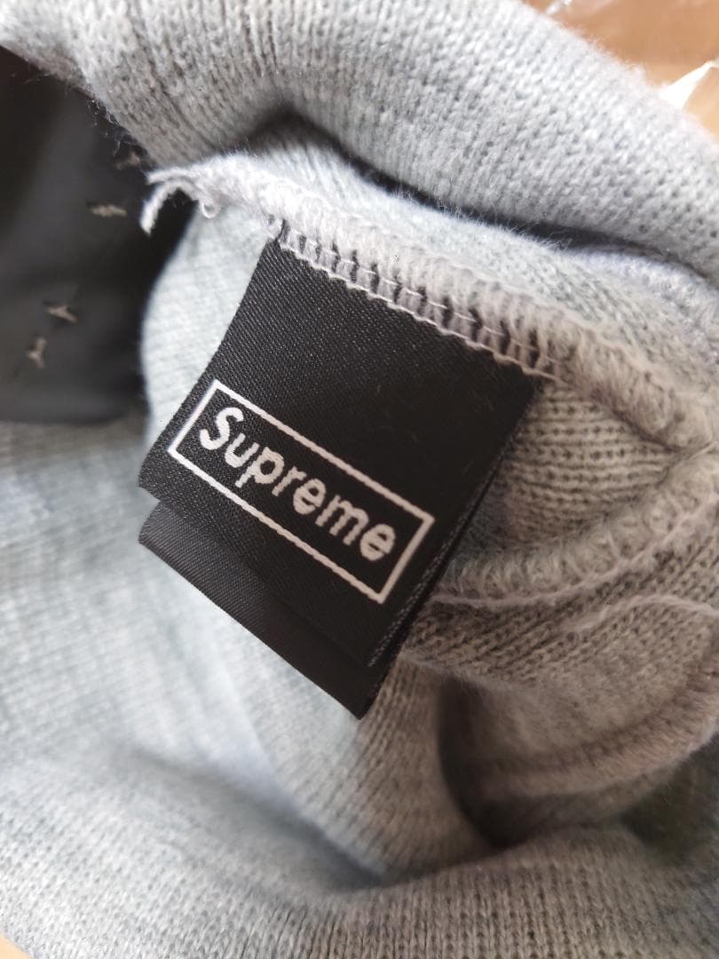 帽子 23FW Supreme Box logo beanie Grey Camo