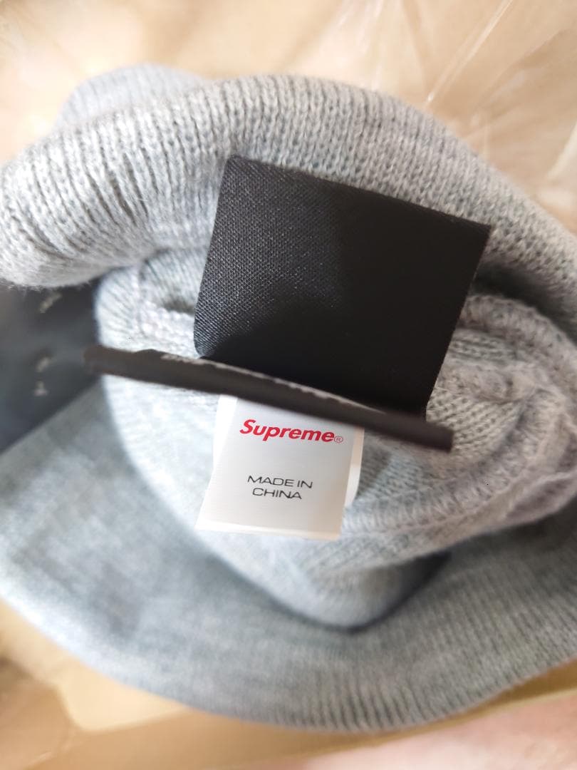 帽子 23FW Supreme Box logo beanie Grey Camo