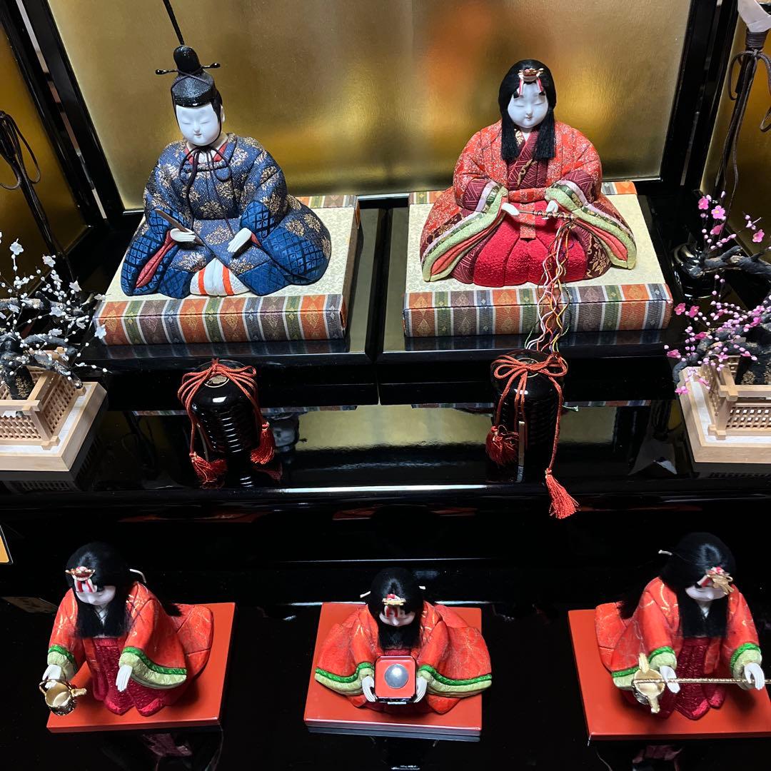 真多呂作　お雛様飾り