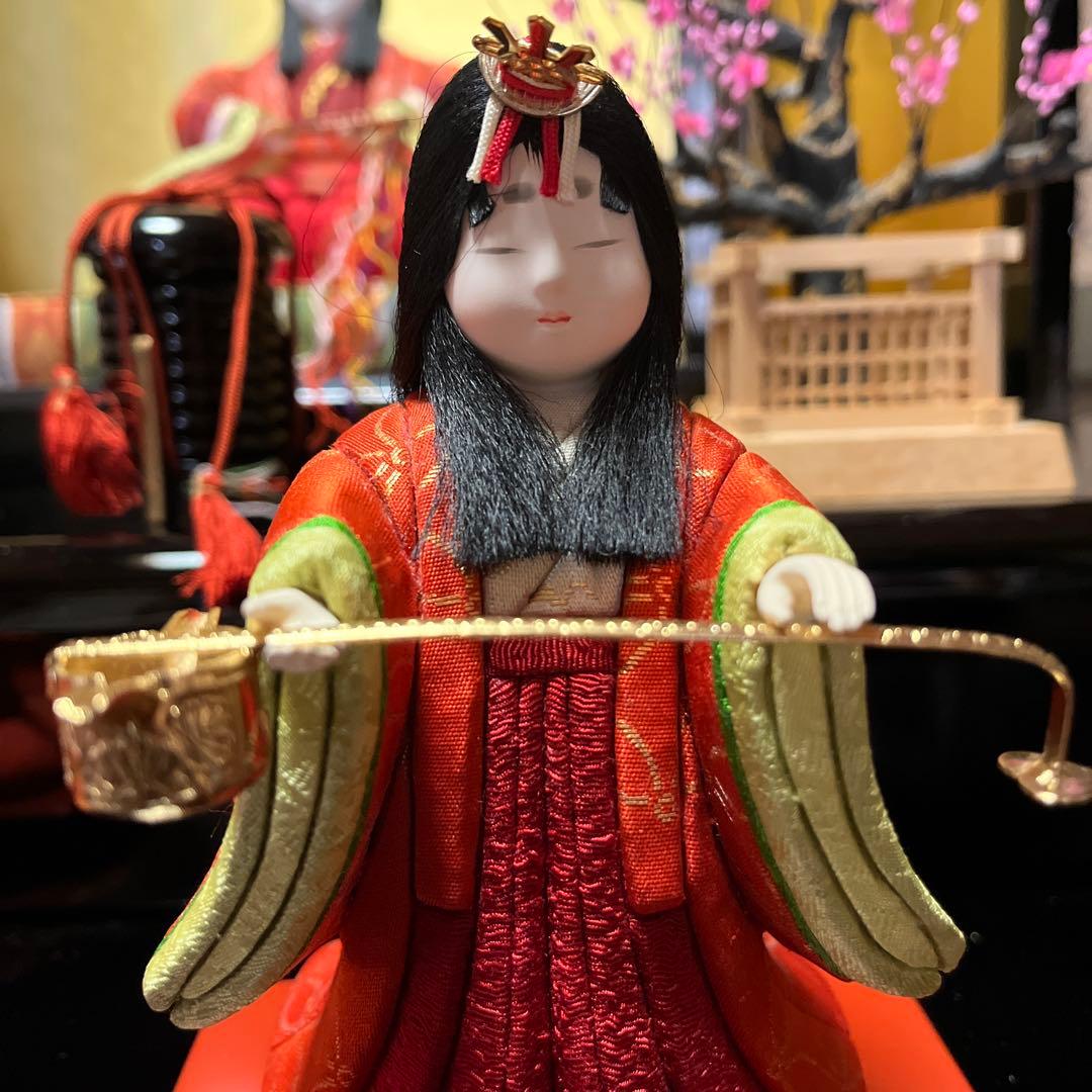 真多呂作　お雛様飾り