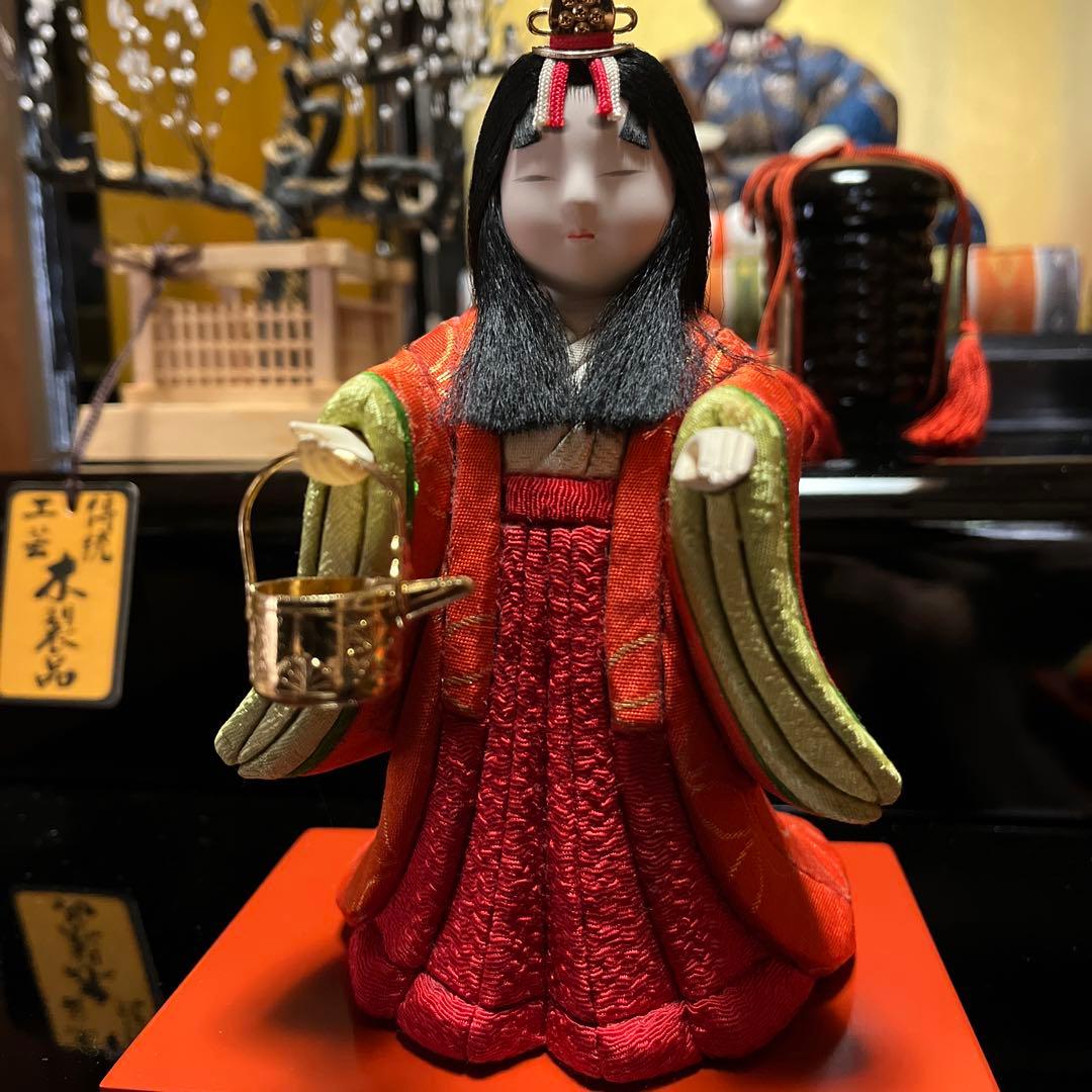 真多呂作　お雛様飾り