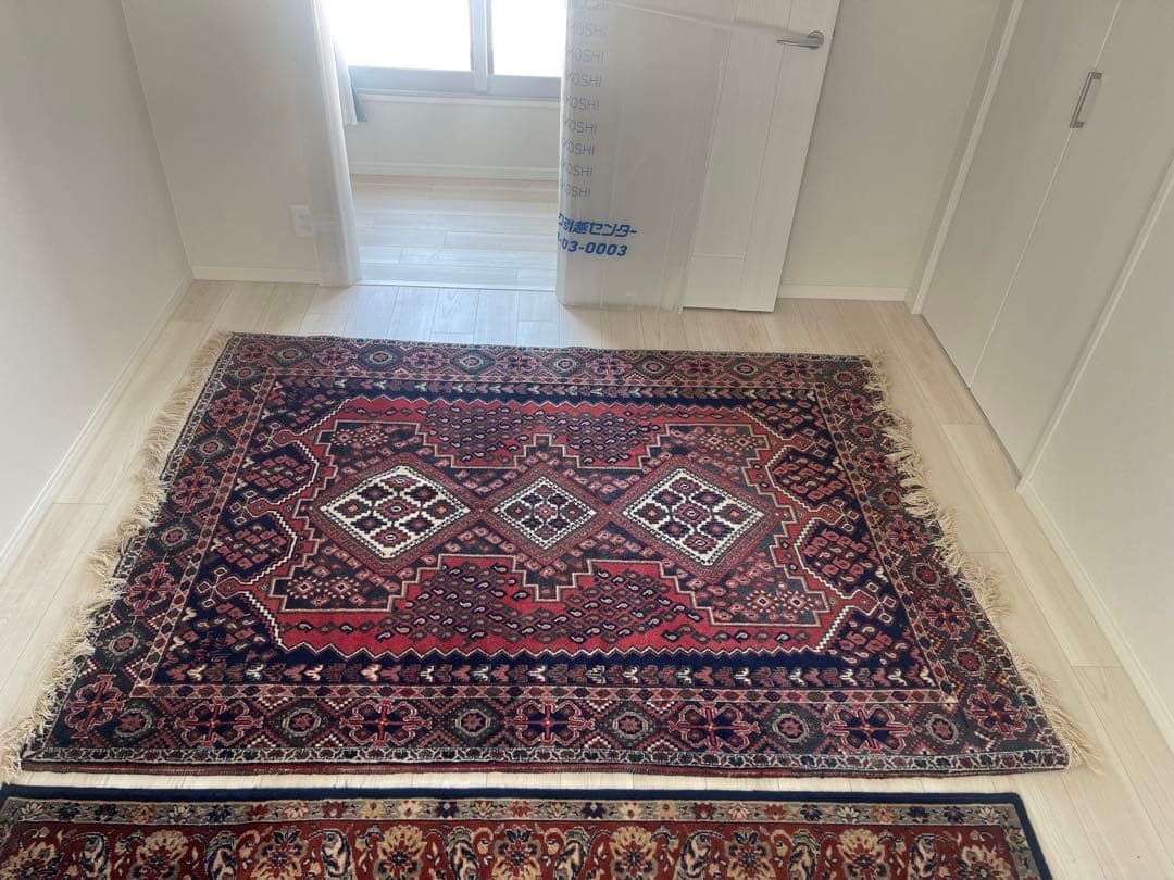 ペルシャ絨毯　 ウールラグ 大230✖️150センチ