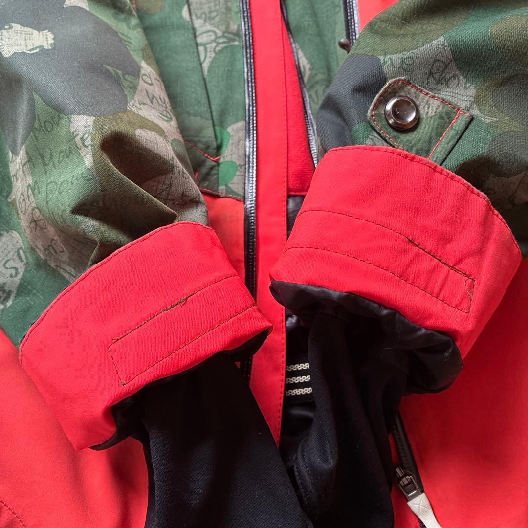 MIZUNOスキーウェア⭐︎迷彩デザイン 上下セット(ブレスサーモ)