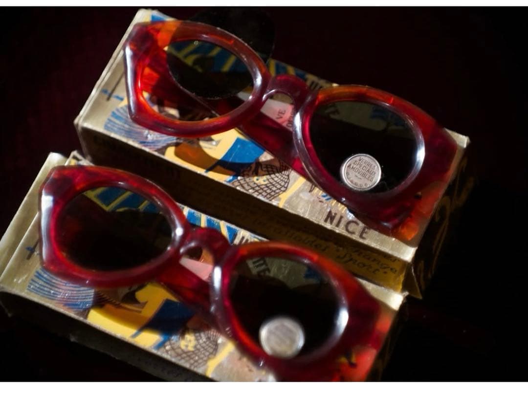 c.1930s FRAME FRANCE⭐️アバンギャルドサングラス