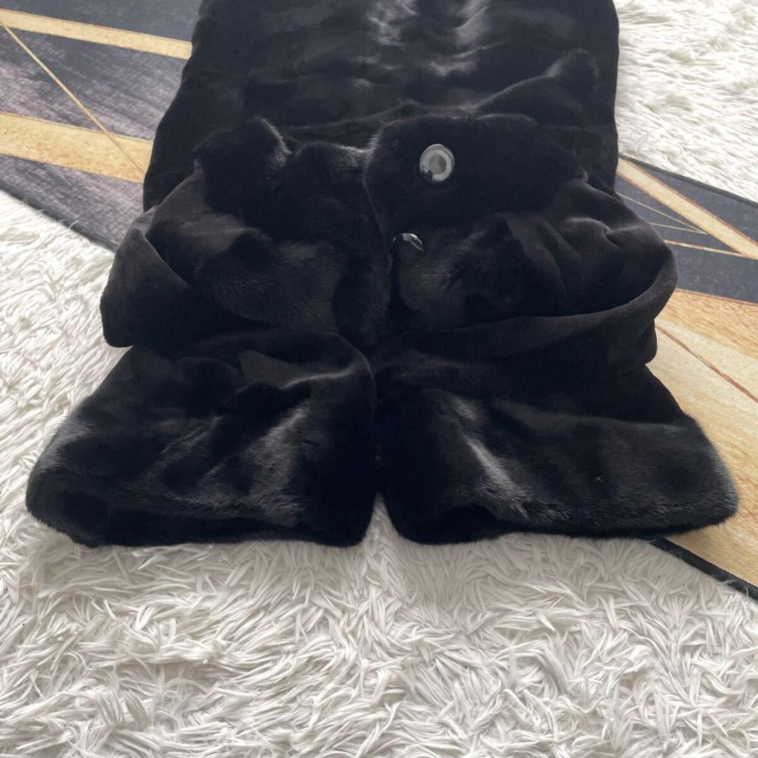 近年人気モデル/未使用級◎ 横段/総丈82 ミンク ファーコート 3L 軽量毛皮