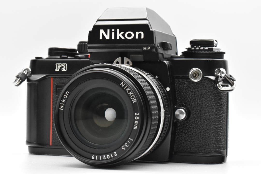 Nikon F3 HP Ai-S NIKKOR 28mm F3.5 完動品