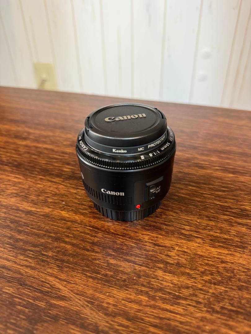 Canon 50mm 単焦点レンズ 52mmフィルター　秀逸