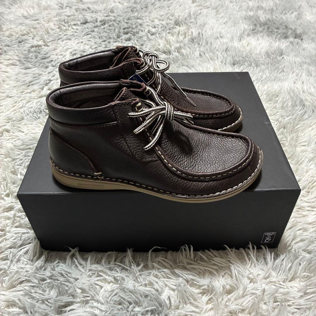 【未使用美品】 BIRKENSTOCK パサデナ 40 ダークブラウン タグ付き