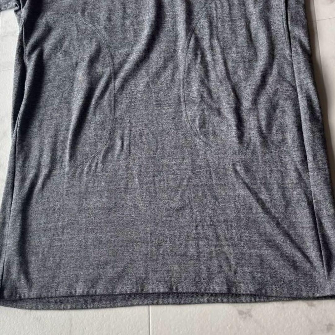 美品*ヨーガンレール コットン タートルネック ドルマンチュニック グレー