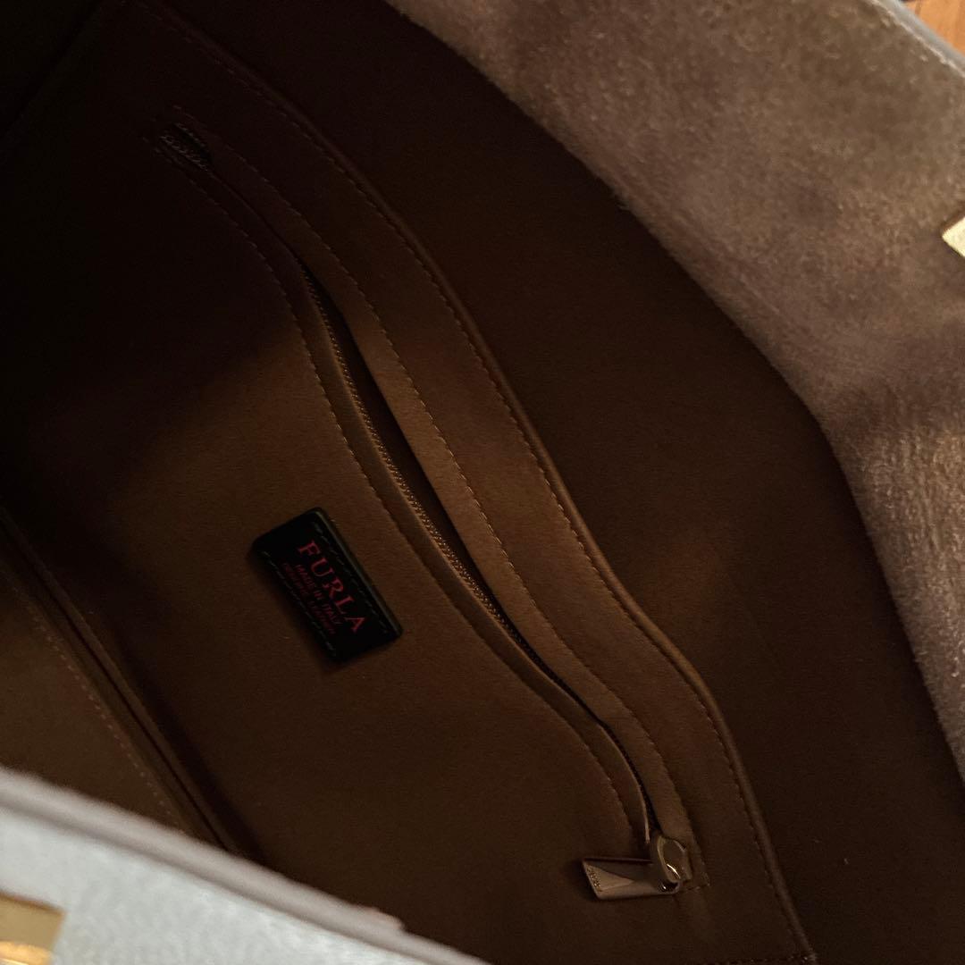FURLA グレー バッグ