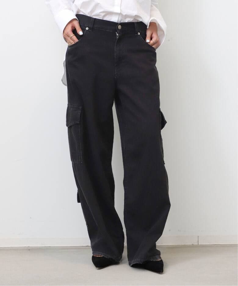 【美品】HAIKURE ハイクレ BETHANY CARGO DENIM 25