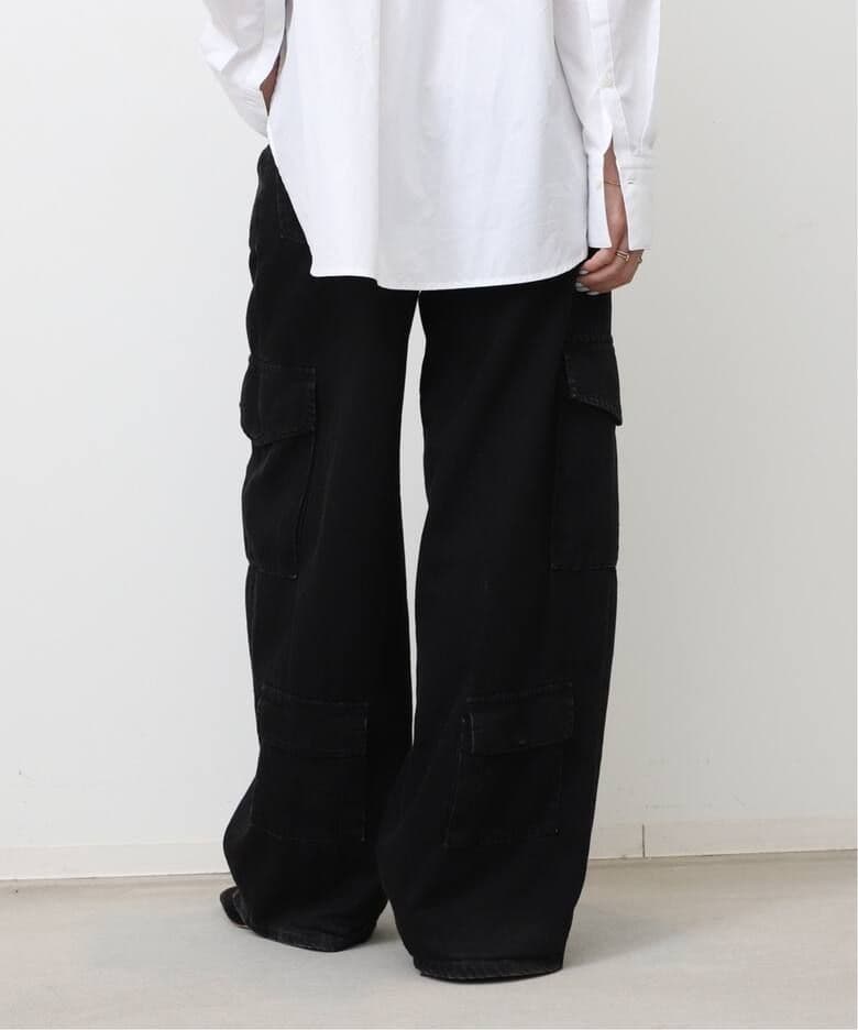 【美品】HAIKURE ハイクレ BETHANY CARGO DENIM 25