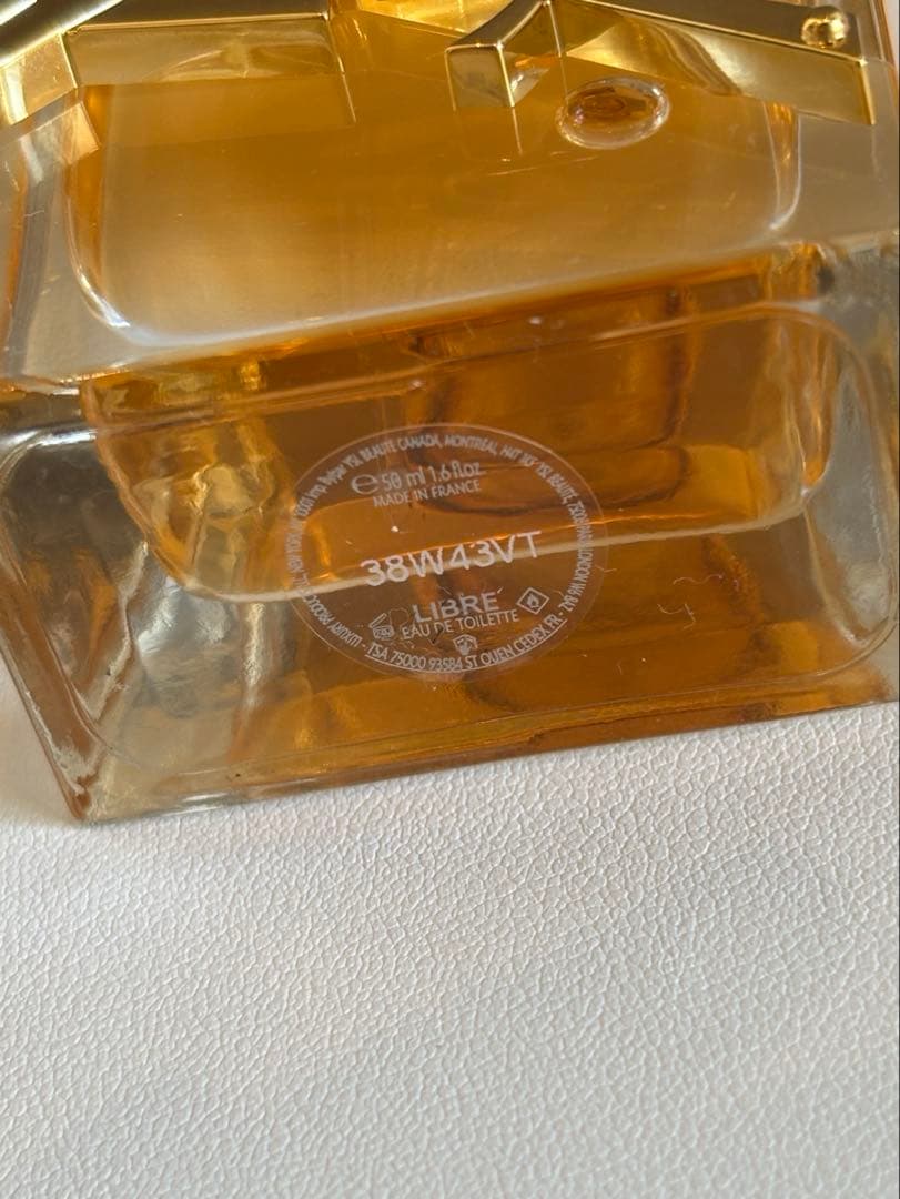 【新品未使用】 YSL 香水　リブレ オードトワレ 50ml