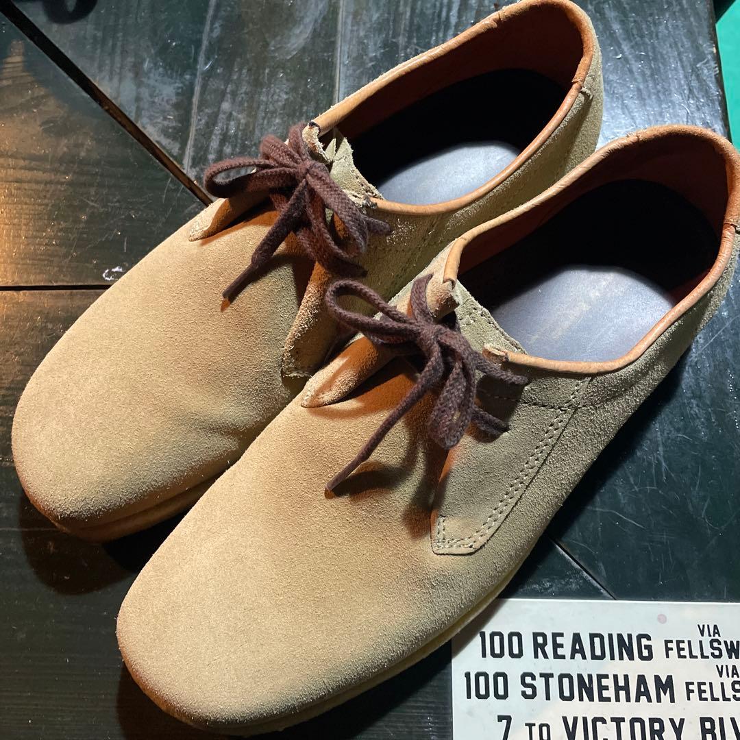 パドモア&バーンズ スウェードシューズ