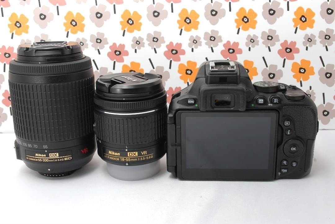❤Nikon D5600❤Wi-Fi＆Bluetooth転送❤超高画質❤美品❤