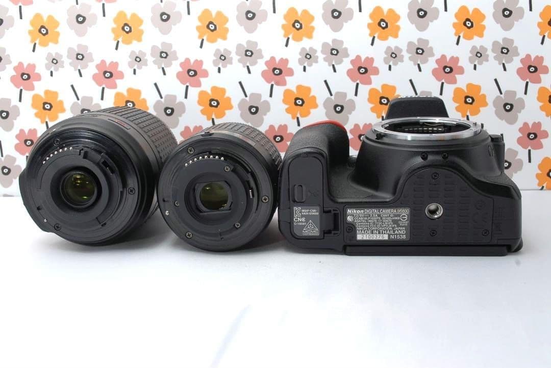 ❤Nikon D5600❤Wi-Fi＆Bluetooth転送❤超高画質❤美品❤