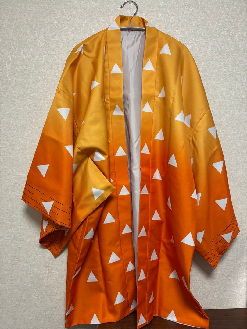 鬼滅の刃 我妻善逸 コスプレ衣装 コストモ製