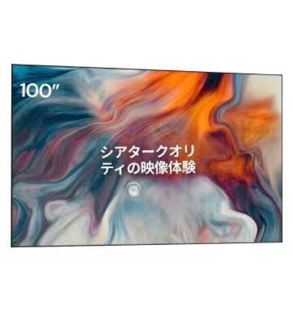 Valerion 固定フレームマットホワイトスクリーン