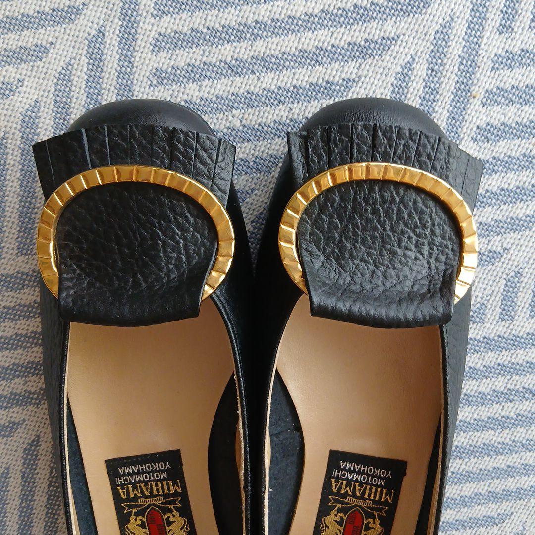 ミハマ　カッターシューズ　ブラック