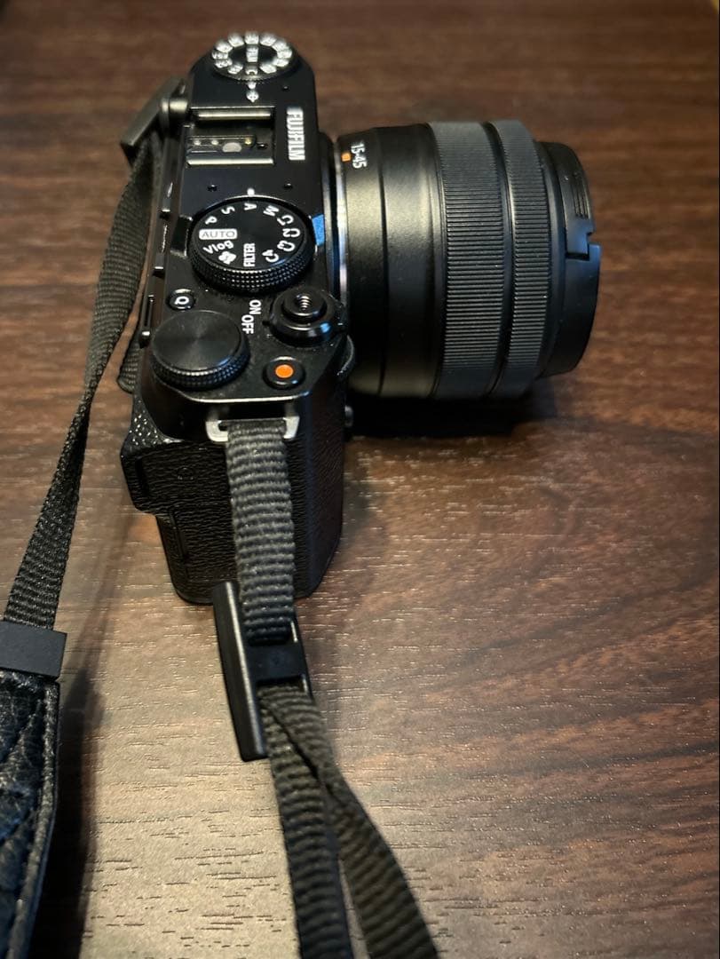 美品！【FUJIFILM XM5】レンズセット　本体BLACK フラッシュ付き