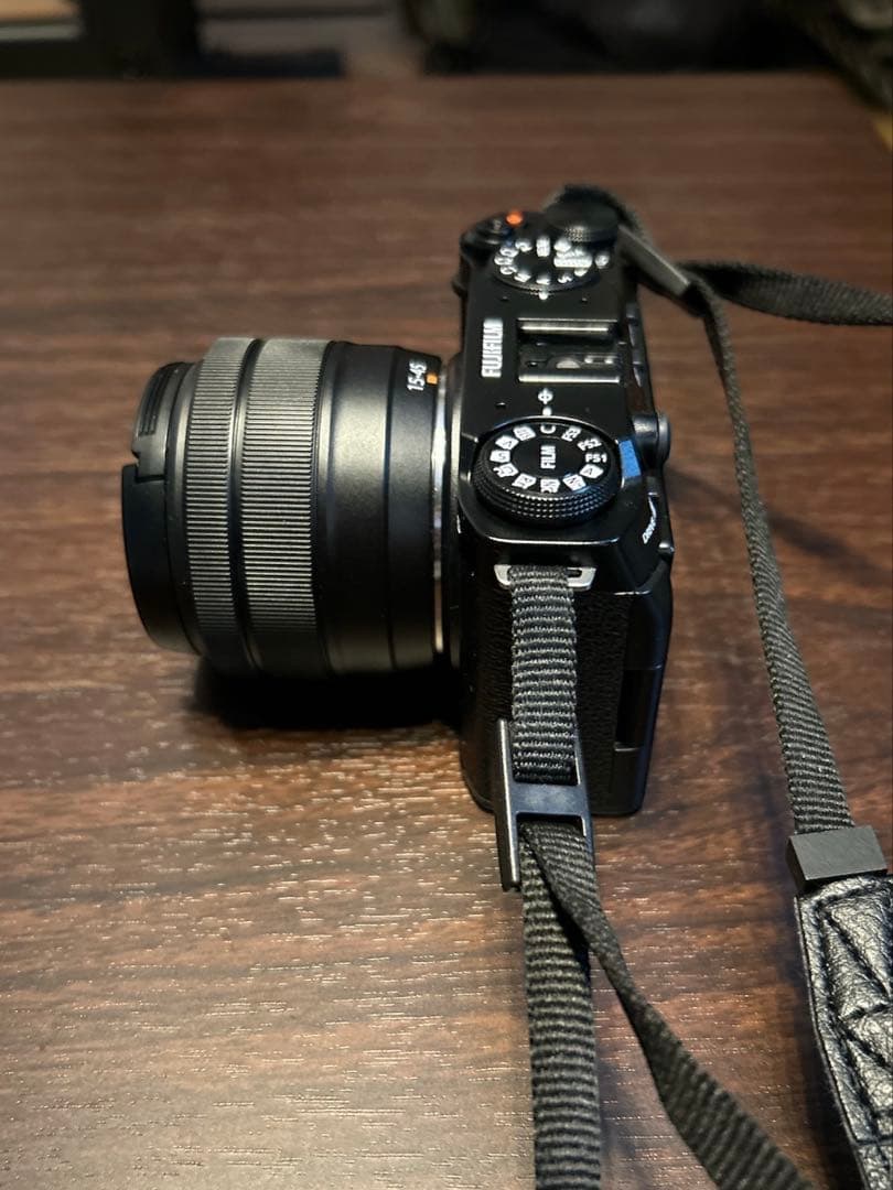 美品！【FUJIFILM XM5】レンズセット　本体BLACK フラッシュ付き