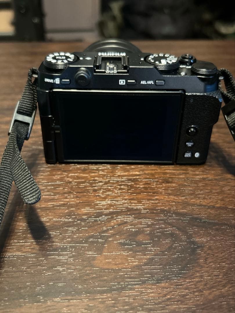 美品！【FUJIFILM XM5】レンズセット　本体BLACK フラッシュ付き