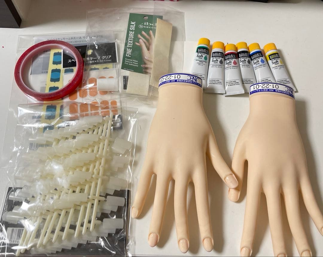 JNECネイル検定認定モデルハンド