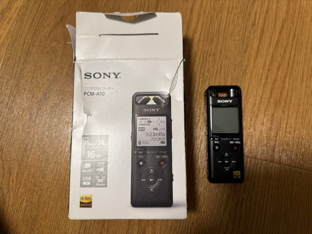 SONY リニアPCMレコーダー PCM-A10【付属品・箱あり】