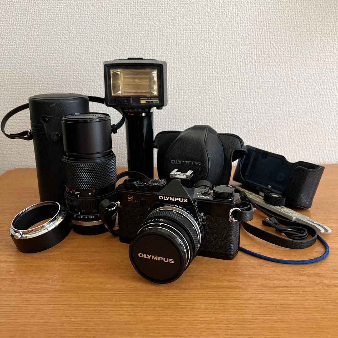 OLYMPUS オリンパス　OM-1 付属品セット　フィルムカメラ