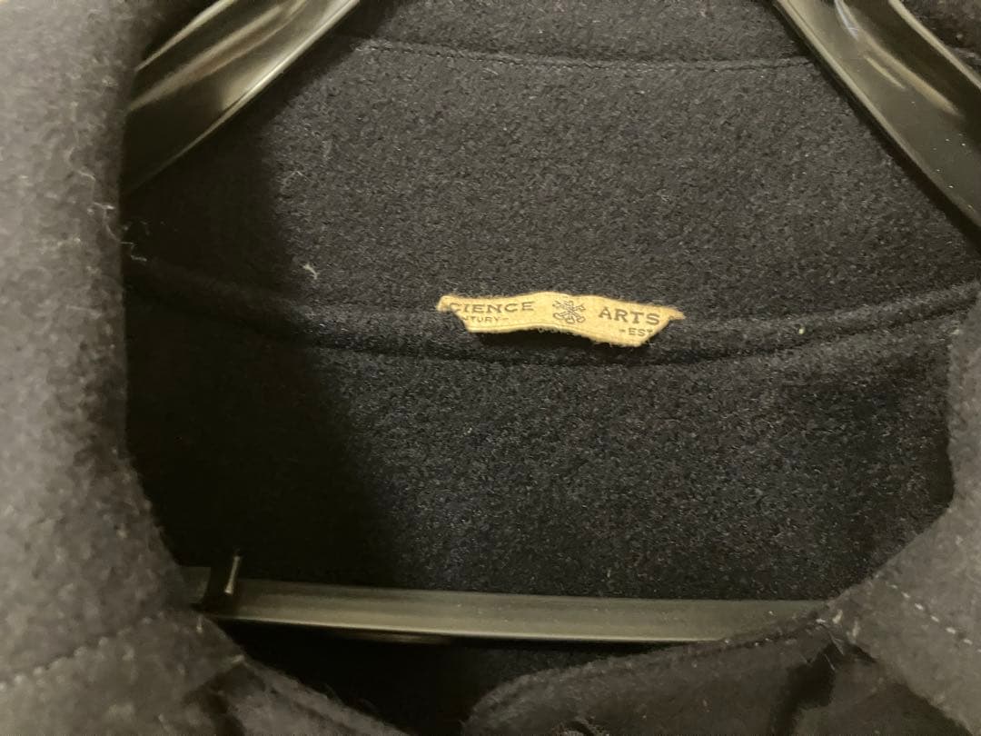 ARTS&SCIENCE ダッフルコート フード付き　ネイビー