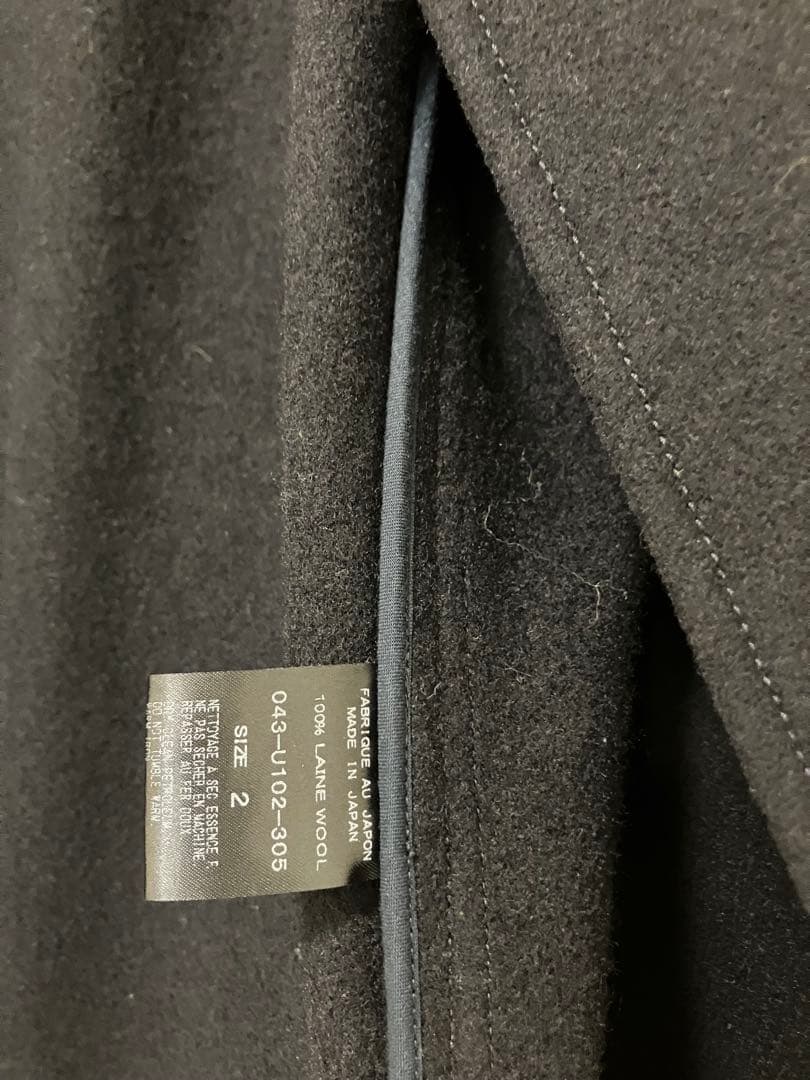 ARTS&SCIENCE ダッフルコート フード付き　ネイビー