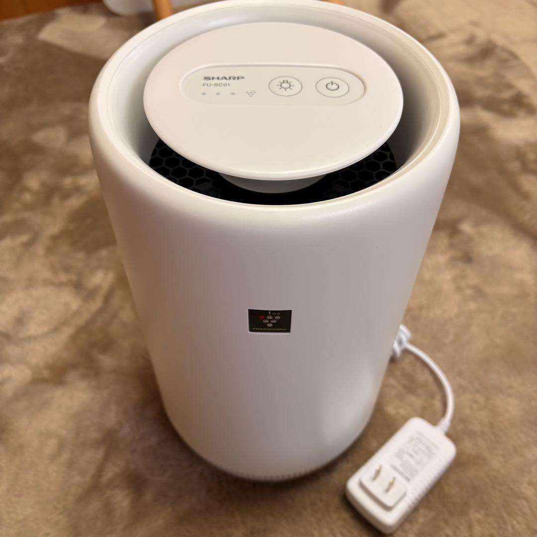 シャープ 空気清浄機 FU-SC01-W プラズマクラスター
